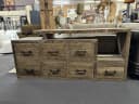 Industrieel dressoir Solid massief teakhout - Sventerior