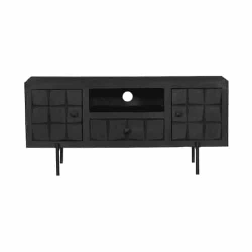 TV-Möbel Brandy Schwarz | 120 cm