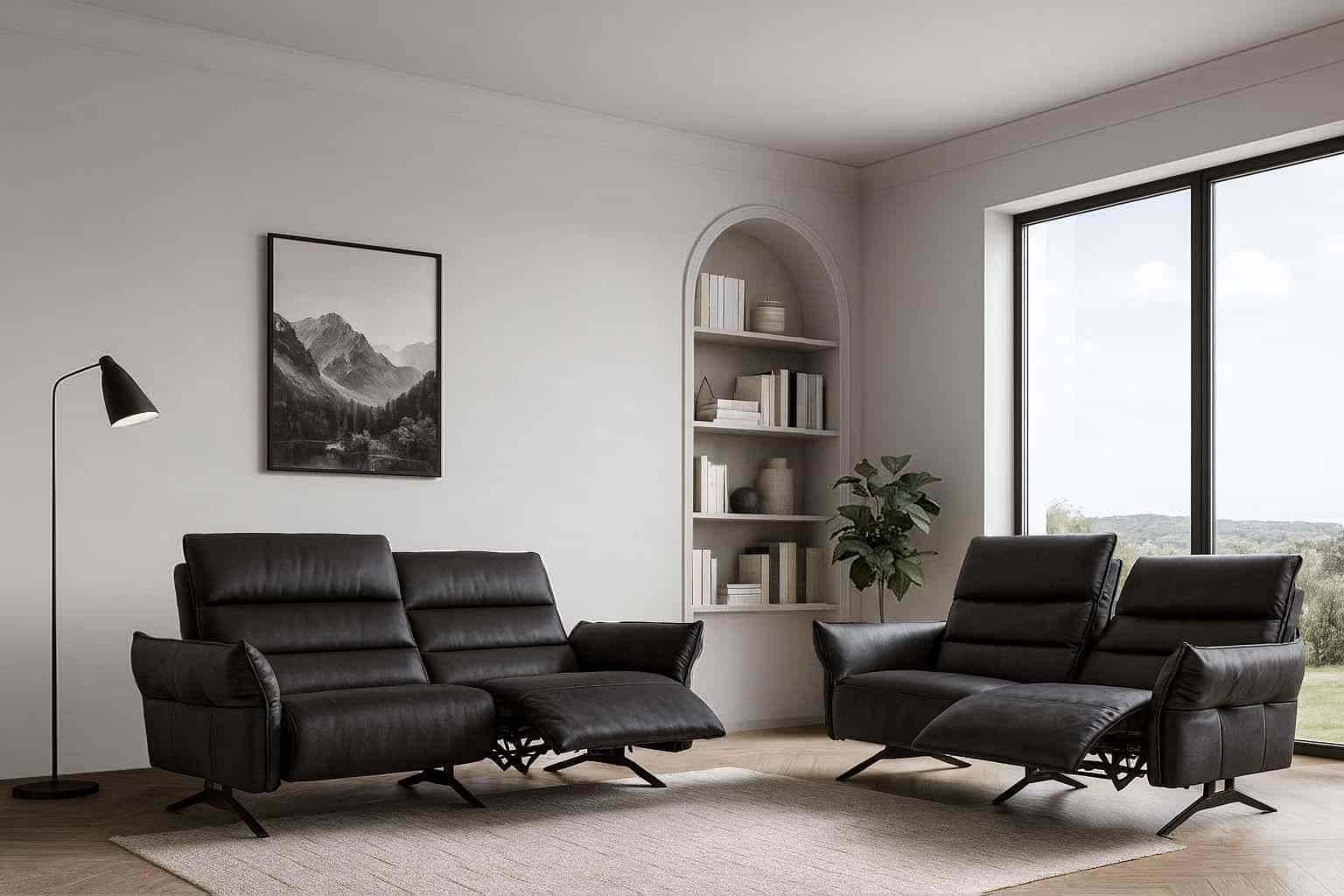 Sofa Utrecht Relaxfunktion Afrika Leder
