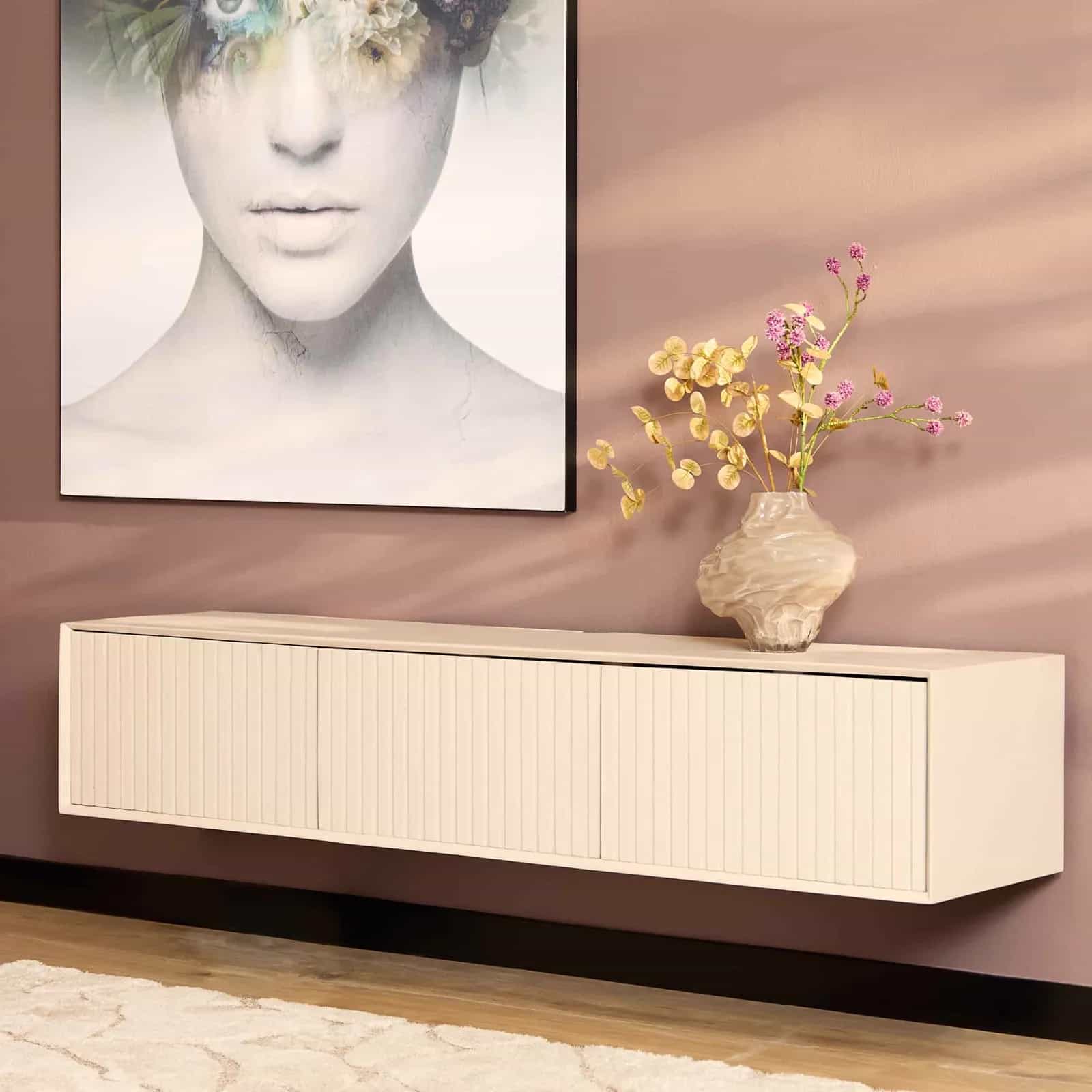 TV-Hängeelement Madison Sand | 160 cm