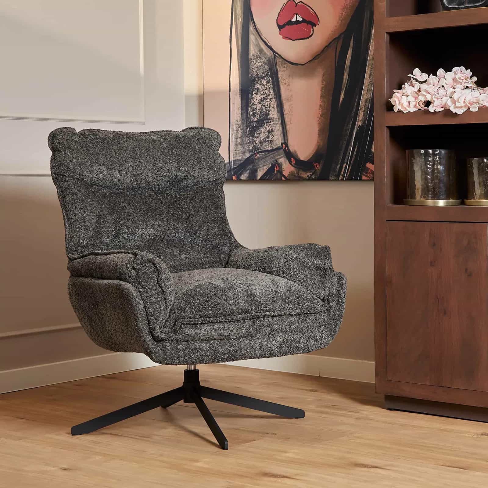 Sessel Vera | Dunkelgrau