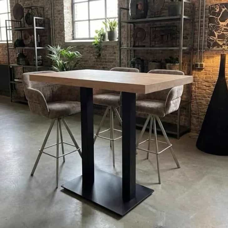 Bartisch Bano | Mangoholz 120 cm | Rechteckig