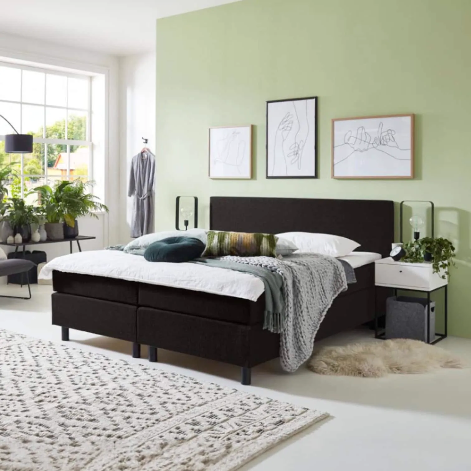 Boxspring zusammenstellen