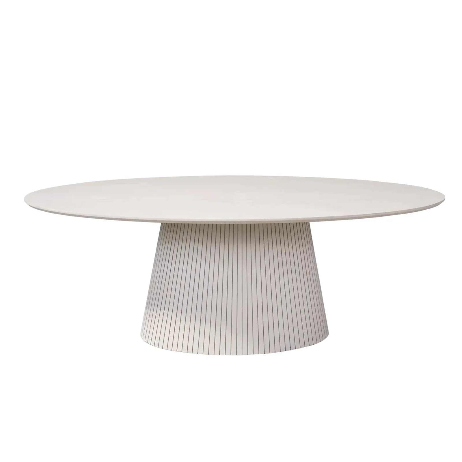 Ovaler Esstisch Solana Sand Mangoholz 210 cm