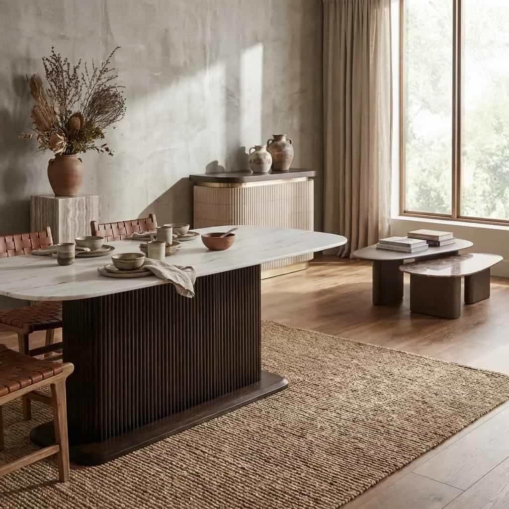 Esstisch Mayfield braun 230