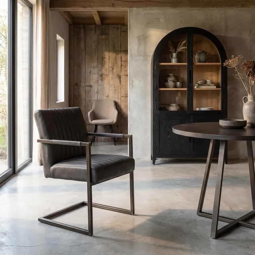 Ferro Sessel - Stoff Savannah anthrazit