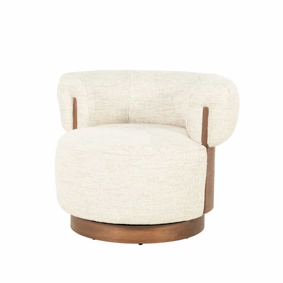 Sessel Nila braun - beige Vanu