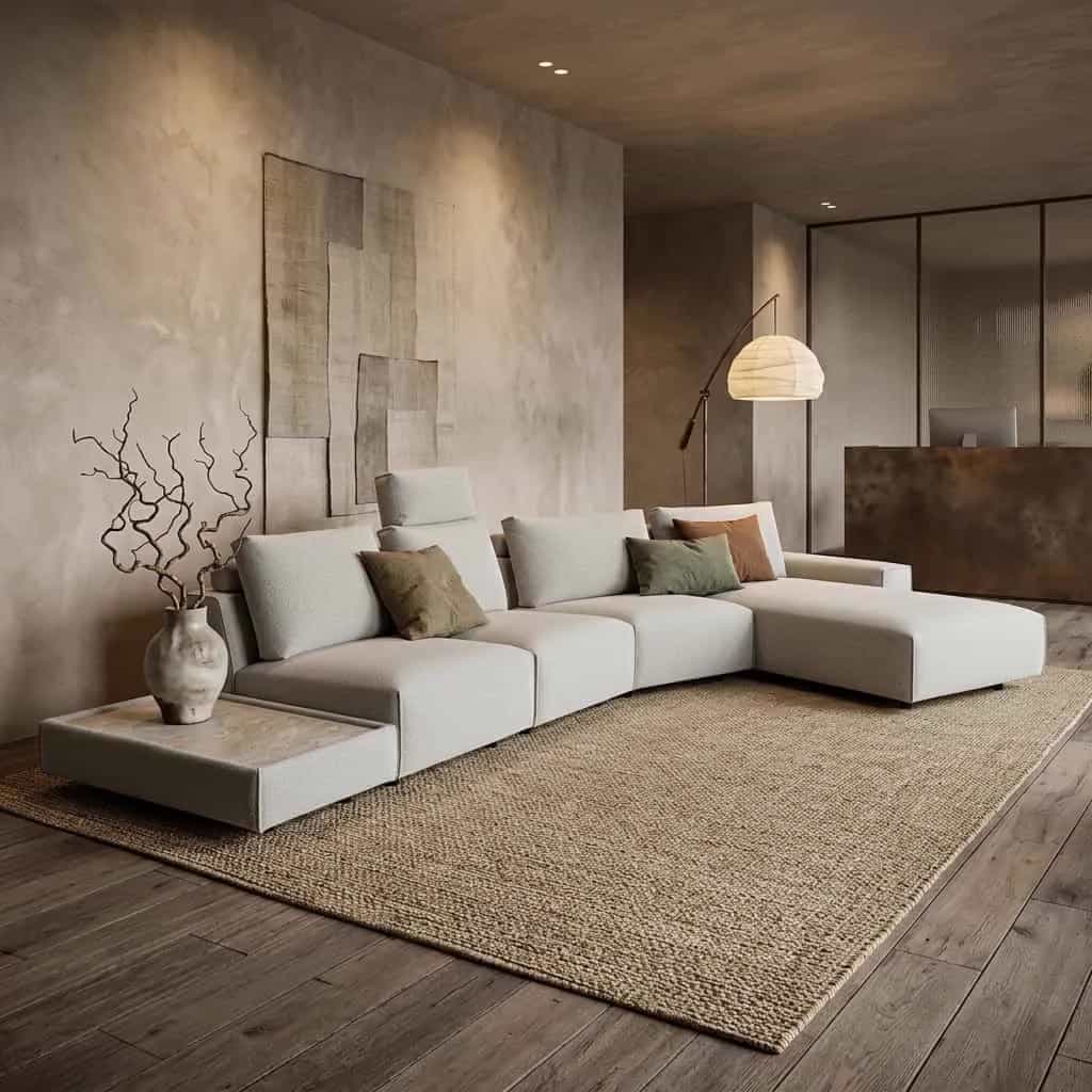 Ecksofa Ascot - Modulares elektrisches Relax-Lounge-Sofa