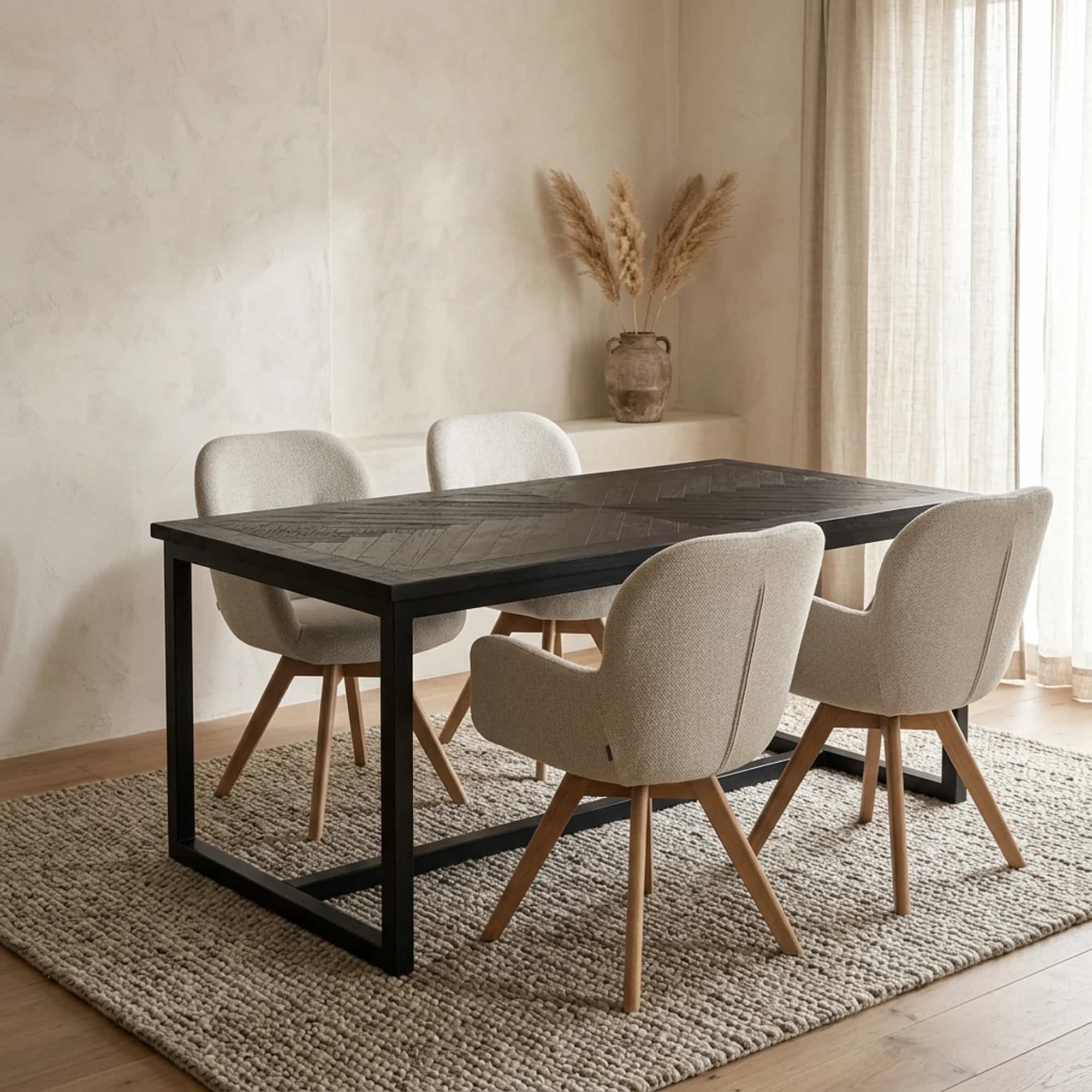 Eettafel Jax Zwart