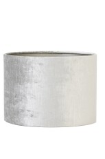  Lampenschirm Edelstein - Silber Zylinder