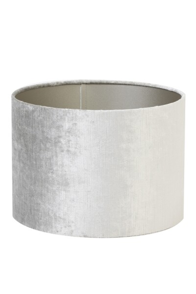  Lampenschirm Edelstein - Silber Zylinder 