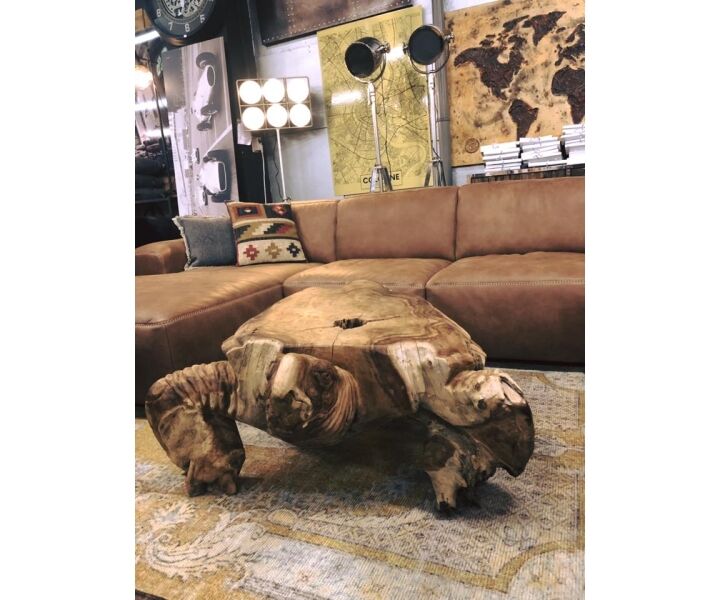 Mokana Furniture Couchtisch Schildkröte Teak 