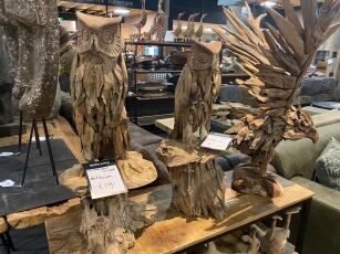 Mokana Furniture Owl on root