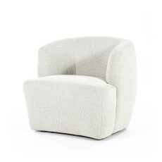 Moderne fauteuil Charlotte in trendy stof.