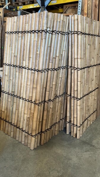 Bambus-Sichtschutzzaun