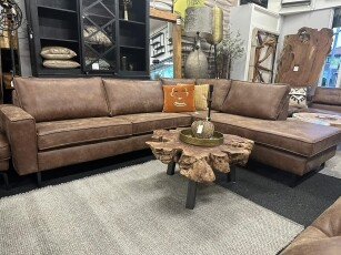 Sofa Arnhem Africa leder tabac