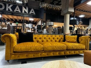 Sofa Chester Chesterfield stof 