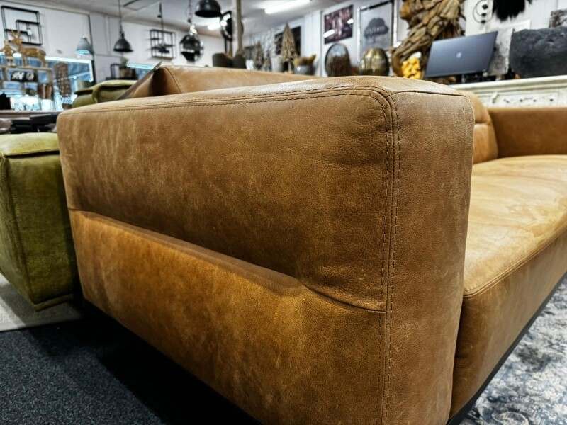 Design sofa Siro im stoff und leder