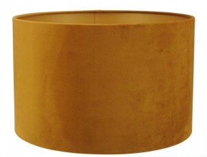 ETH Lampenschirm San Remo Cylinder - Mustard