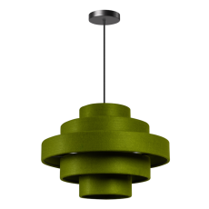 Moderne hanglamp Jones groen stof