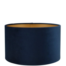 ETH Lampenschirm Alice Cylinder - Blau Gold