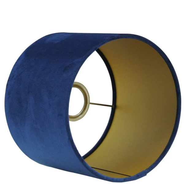 ETH Lampenschirm San Remo Cylinder - Blau 