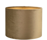 Lampenschirm Alice Cylinder - Braun Gold
