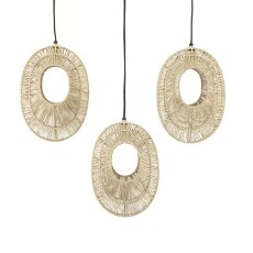 By-Boo Pendant Lamp Ovo Cluster Natural