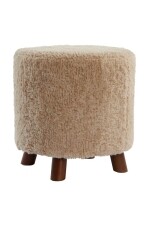 Hocker Polly Beige Braun