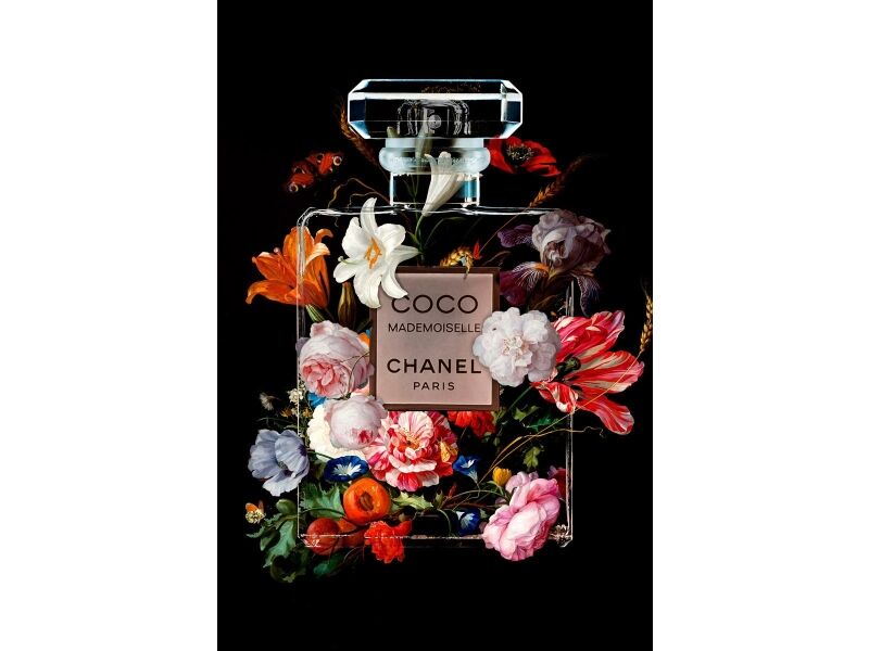 Moderner Druck 'The Perfume Collection VI', gedruckt auf schönem Plexiglas.