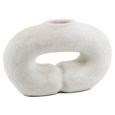 Keramik Vase Donut Kreis