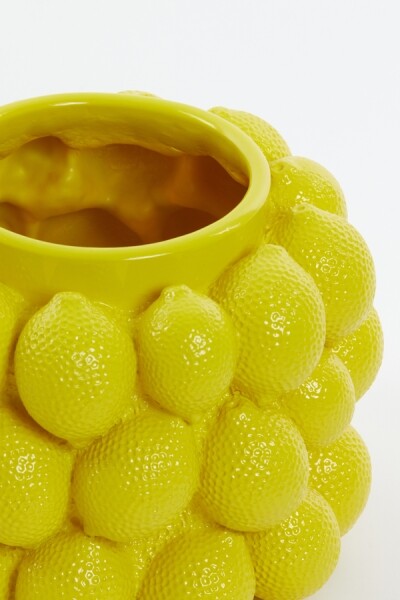 Vase lemon Gelb