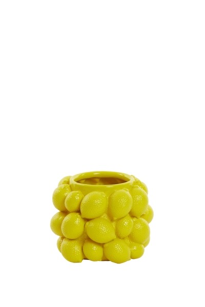 Vase lemon Gelb