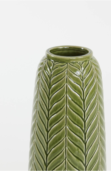Keramische Vase Lilo in Grün farbe