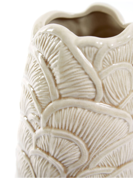 Keramische Vase Travis Beige 