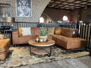  Sofa Mustang Ottomane Vorderseite links