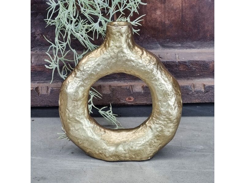  Vase Donut Gold 